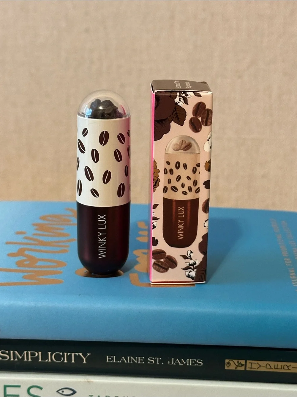 WINKY LUX Espresso Tint Lip Balm — Deep Coffee Brown